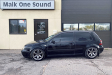 2000 VW Golf with professional window tint in North Bay